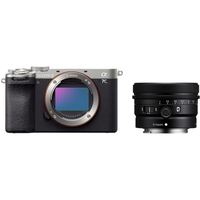 Sony Alpha 7C II silber mit FE 40mm F2.5 G