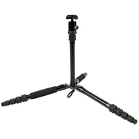 SIRUI Traveler 5A Reise-Dreibeinstativ Aluminium schwarz mit Kugelkopf
