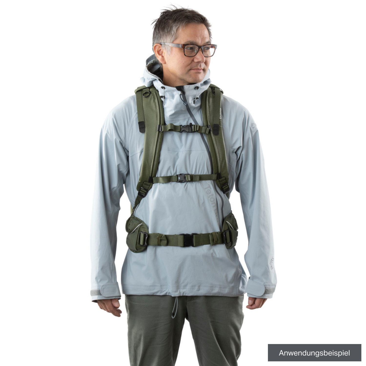 Shimoda Rucksackgurte Damen Standard Simple Armeegrün