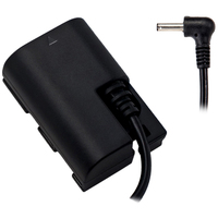 Tilta DB-LPE6-DCM13 LP-E6 to 3.5/1.35mm DC Male Dummy Battery