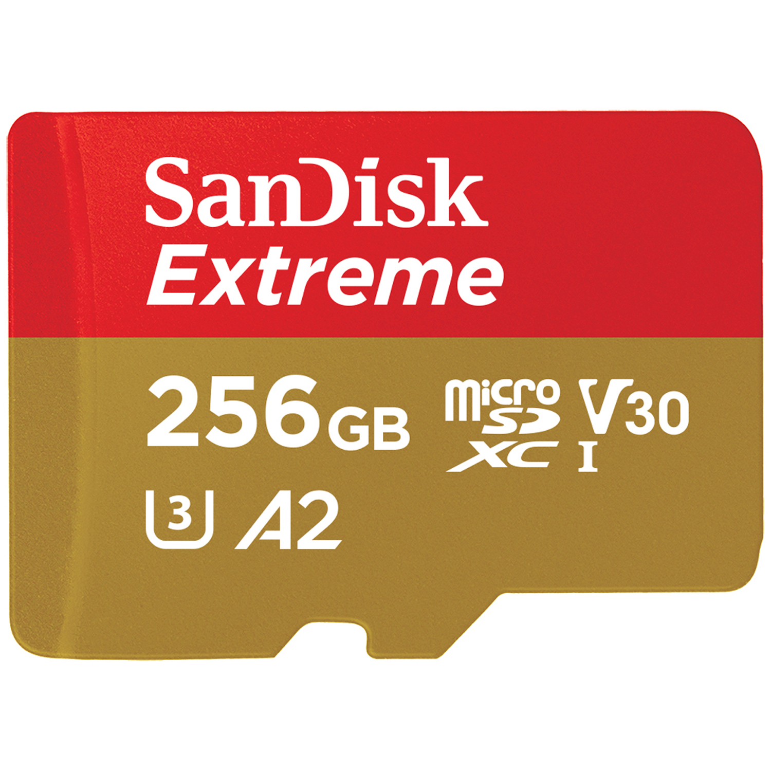 SanDisk Extreme 256GB microSDXC UHS-I V30 mit SD-Adapter