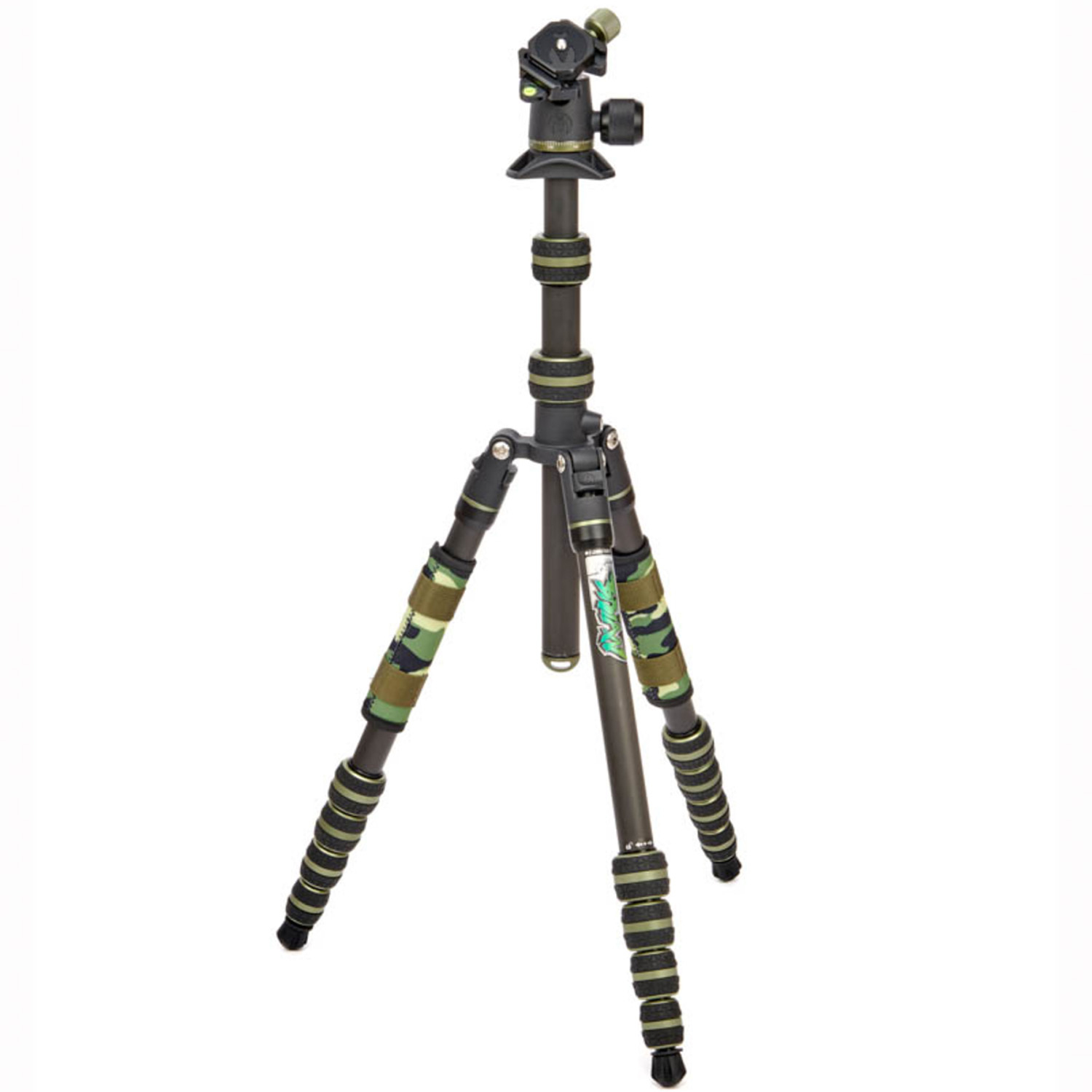 3 Legged Thing Punks Brian 2.0 Stativ mit AirHed Neo 2.0 schwarz/grün