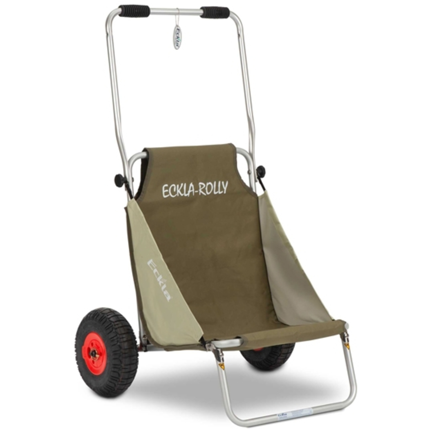 ECKLA Beach-Rolly olivgrün mit pannensicherer Bereifung