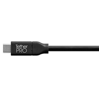 Tethertool TetherPro USB-C to USB-C 1,8 m schwarz