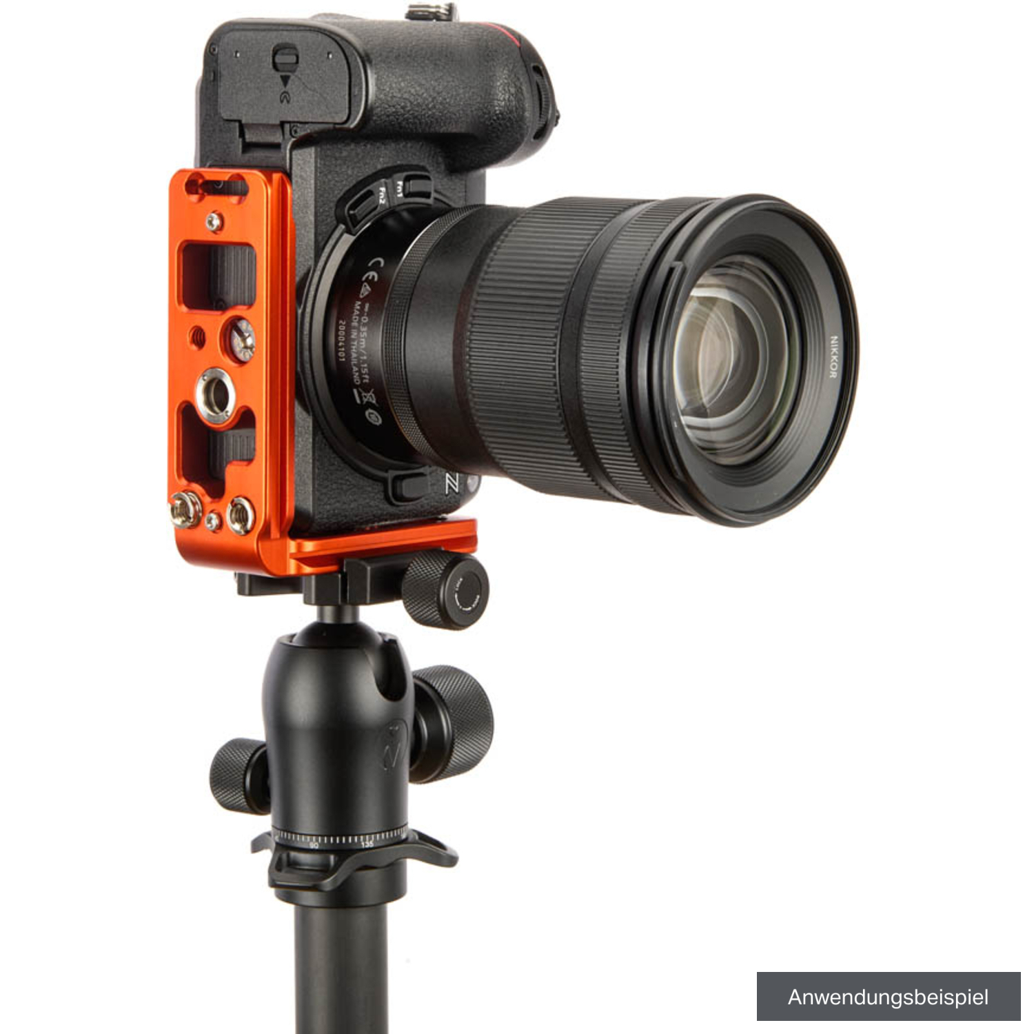 3 Legged Thing ZADIE QD 107mm Arca QD L-Bracket für Nikon Z6 III copper