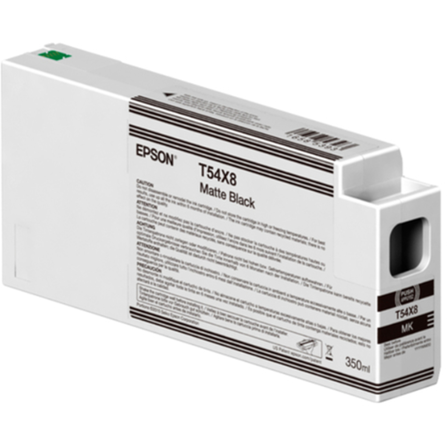 Epson T54X800 UltraChrome HDX/HD Tinte 350ml mattes schwarz