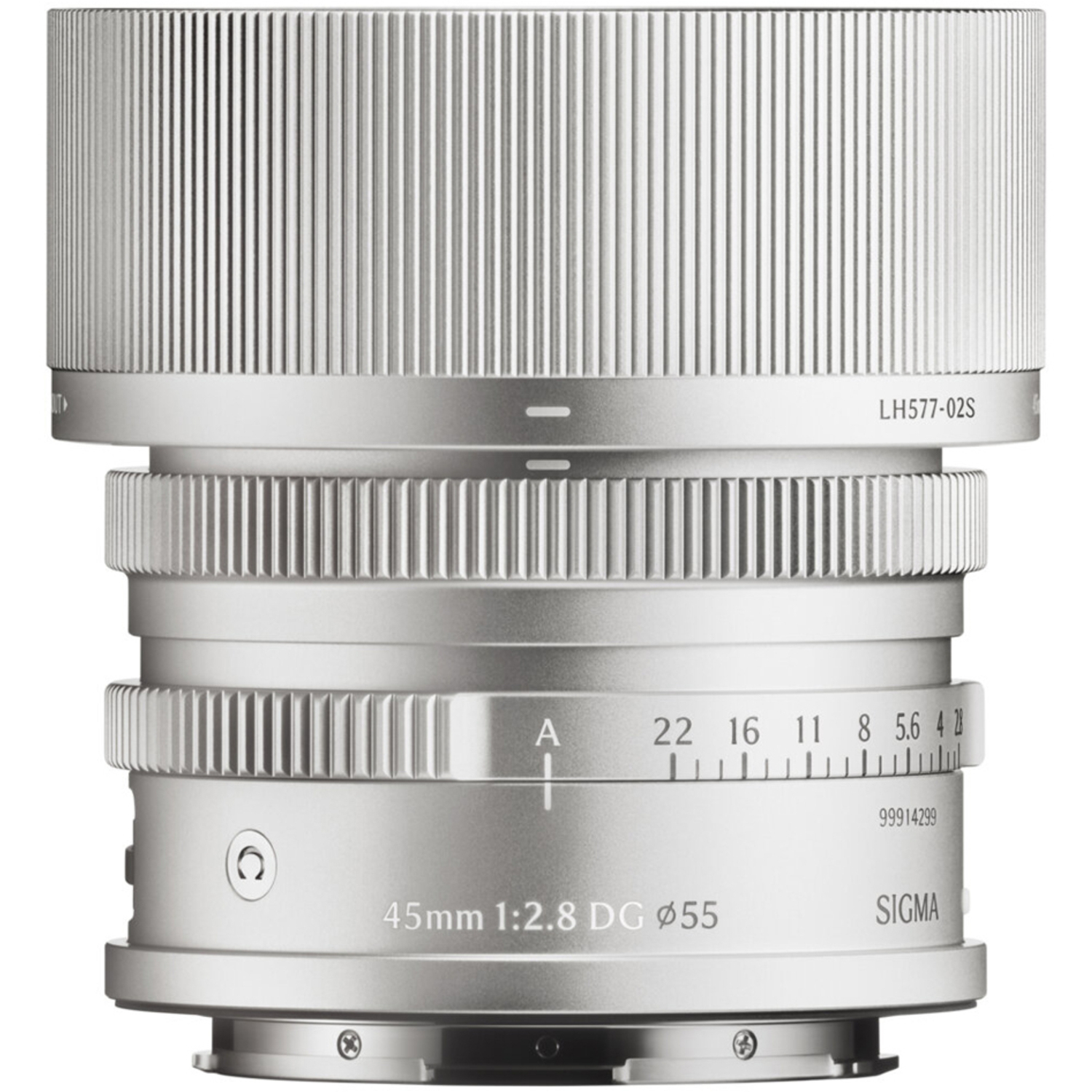 Sigma 45mm F2.8 DG Contemporary für L-Mount silber
