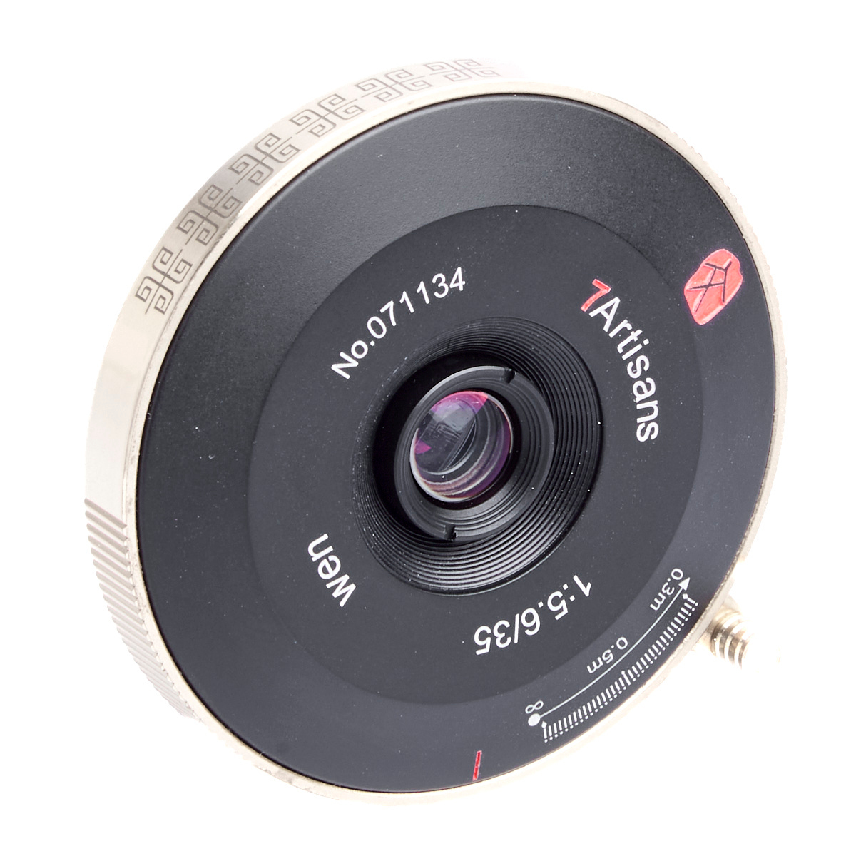 7Artisans 35mm F5.6 Leica M gold gebraucht