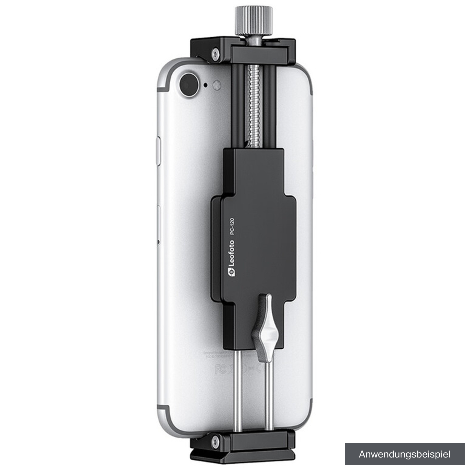 Leofoto Smartphone- & Tablethalterung PC-120 schwarz 