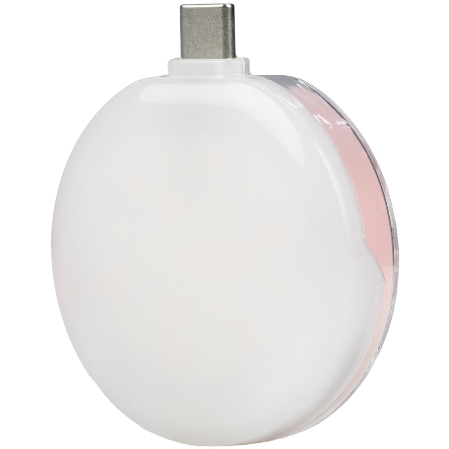 Nanlite Mini-Smartphone-Leuchte cookie-s rund coral pink