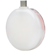 Nanlite Mini-Smartphone-Leuchte cookie-s rund coral pink