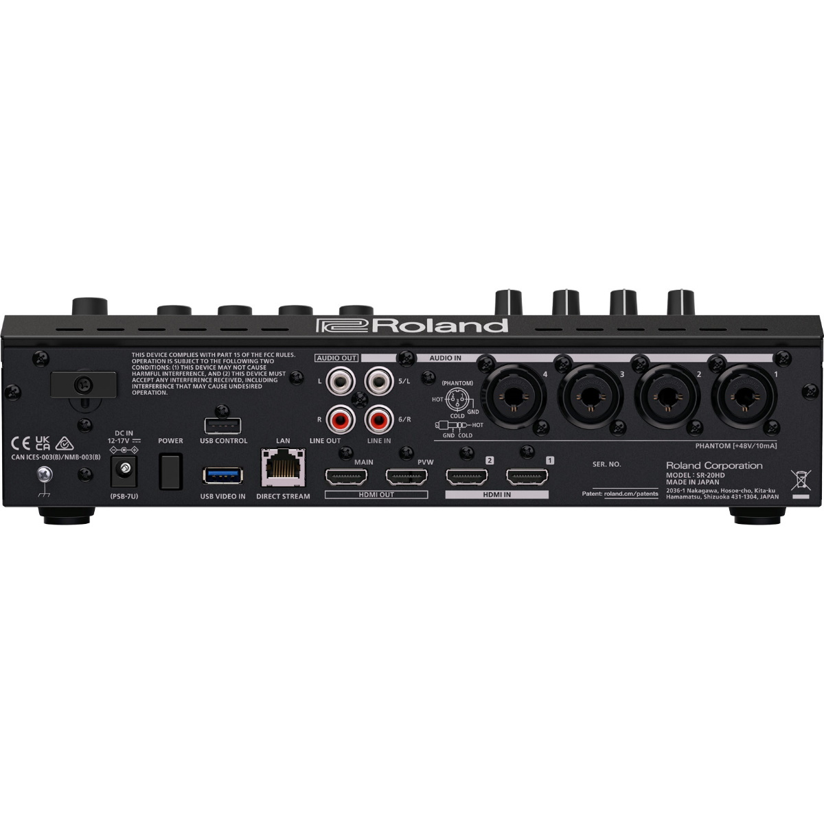Roland SR-20HD Direct Streaming AV Mixer
