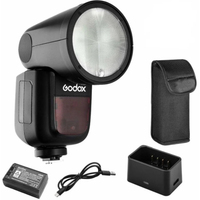 Godox Speedlite V1 Nikon inkl. Zubehörset AK-R1