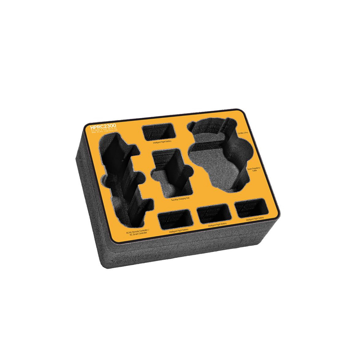 HPRC Schaumstoffeinlage-Set für DJI Mini 3 Pro für HPRC2300 Koffer