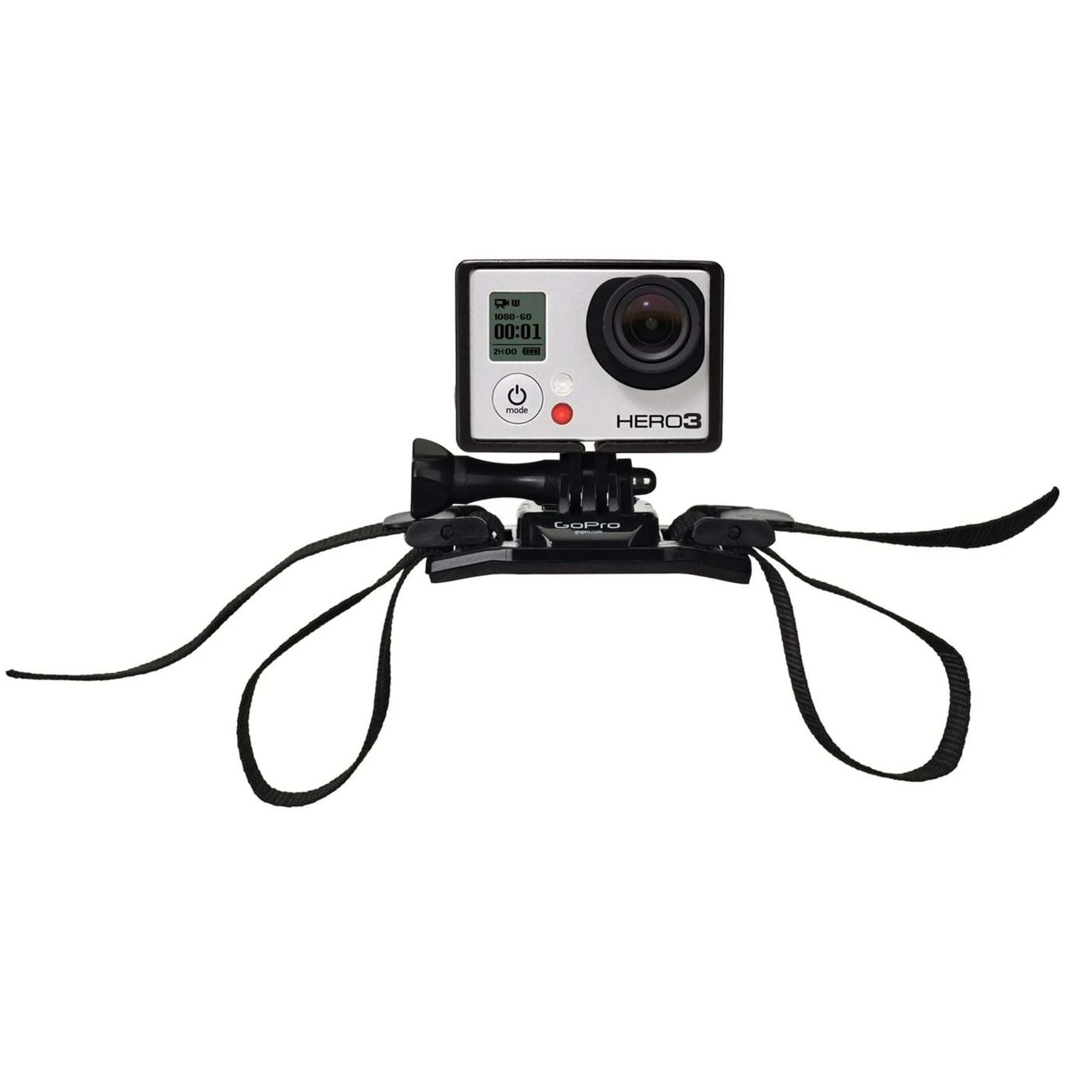 GoPro Gurthalterung für belüftete Helme