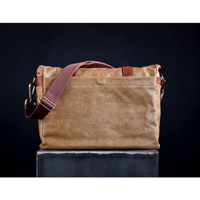Bronkey Roma Camera Bag Waxed Canvas Olive Green