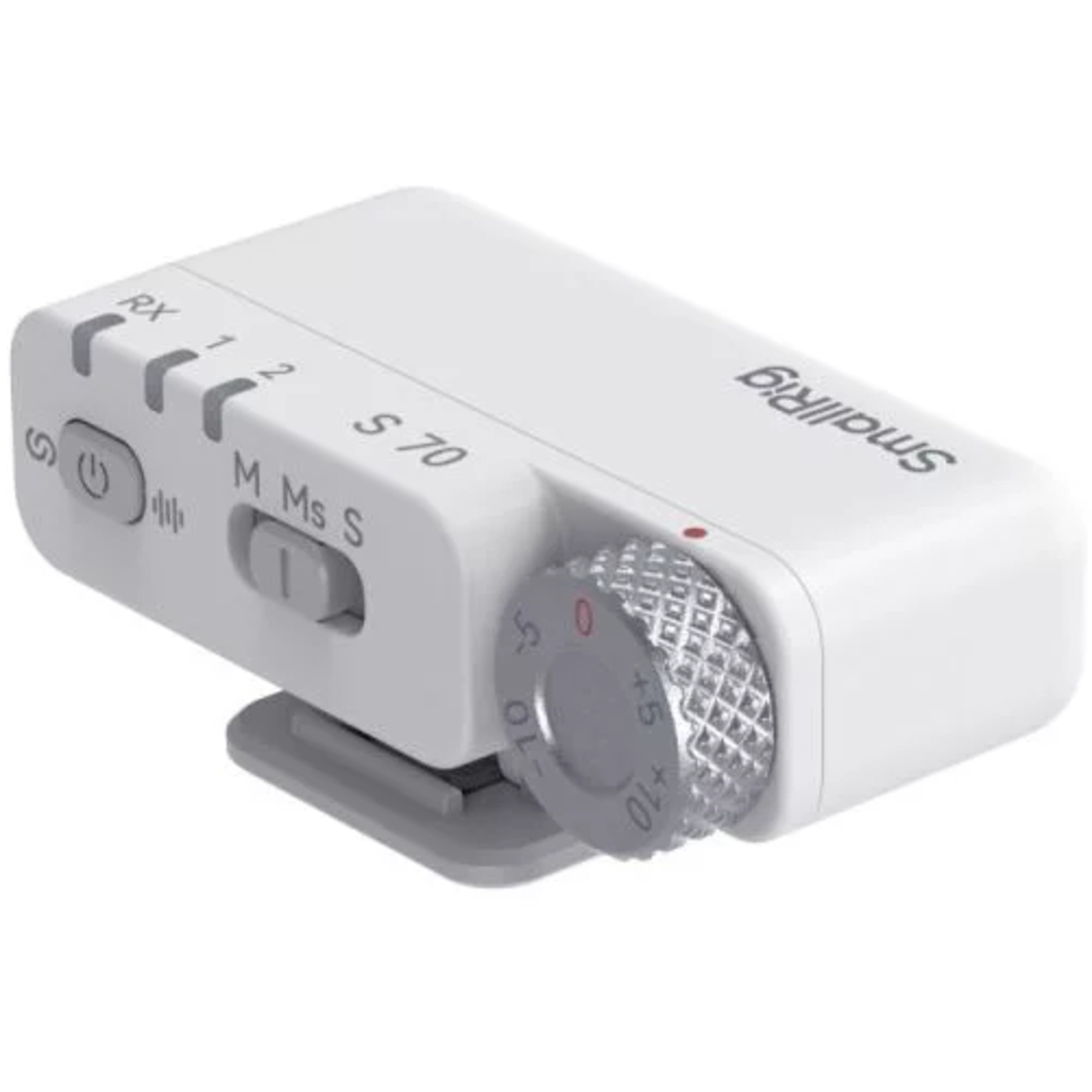 SmallRig Drahtloses Mikrofon S70 mit Multi-Device-Kompatibilität weiß