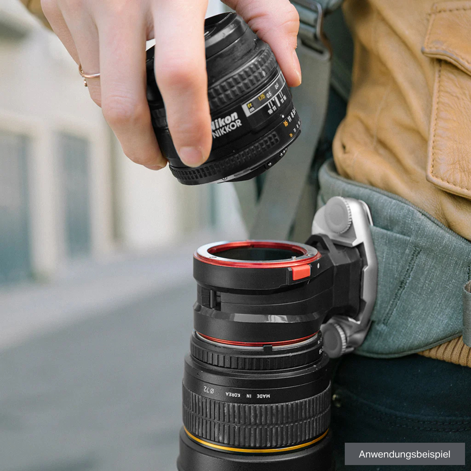 Peak Design Objektiv Kit für Capture System und Nikon F