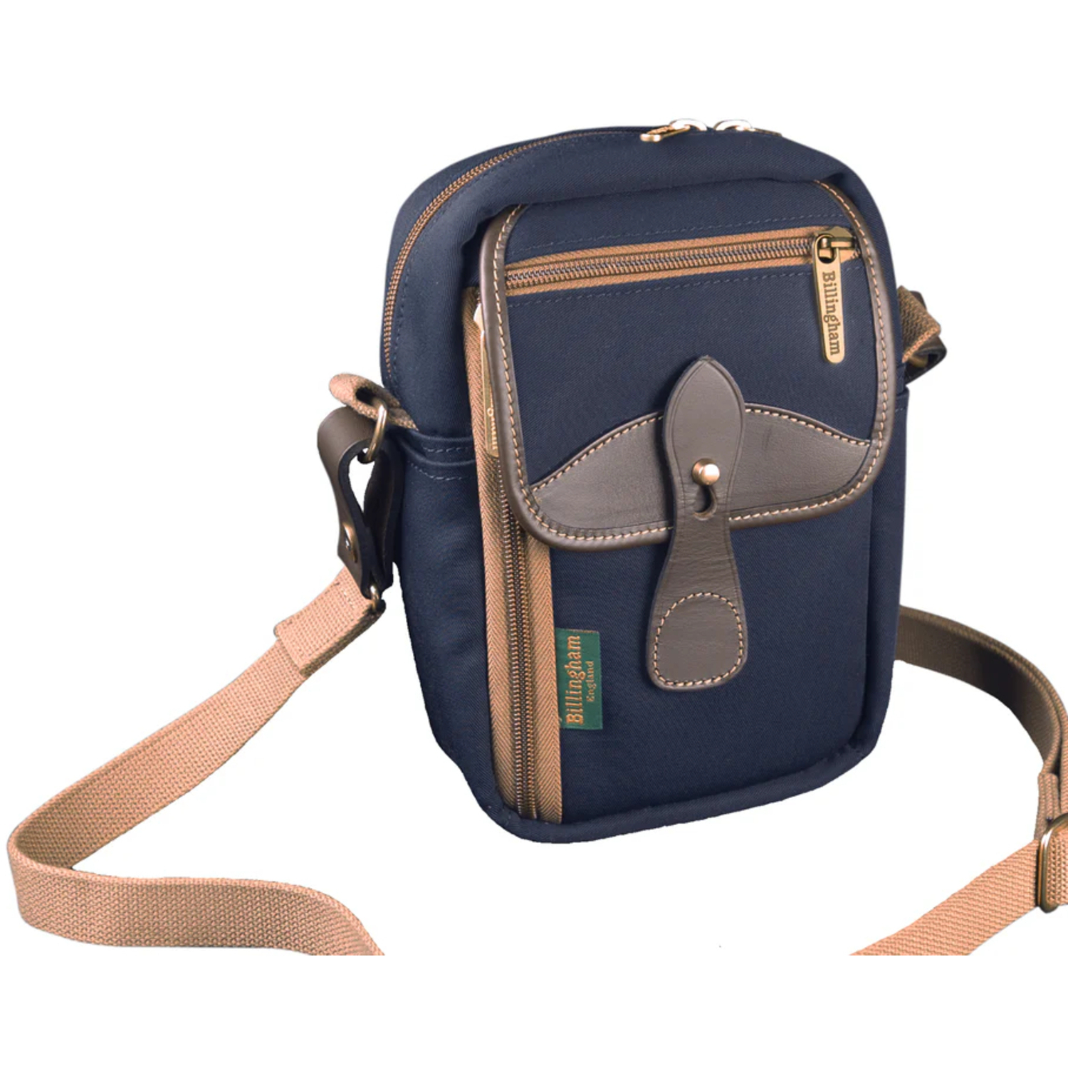 Billingham Airline Stowaway navy/chocolate