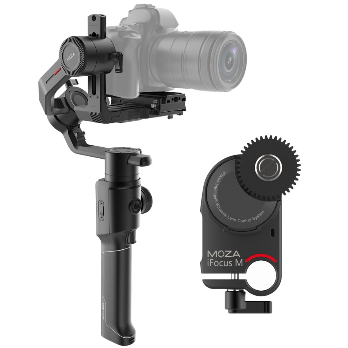 MOZA Air 2 mit iFocus M und Rucksack