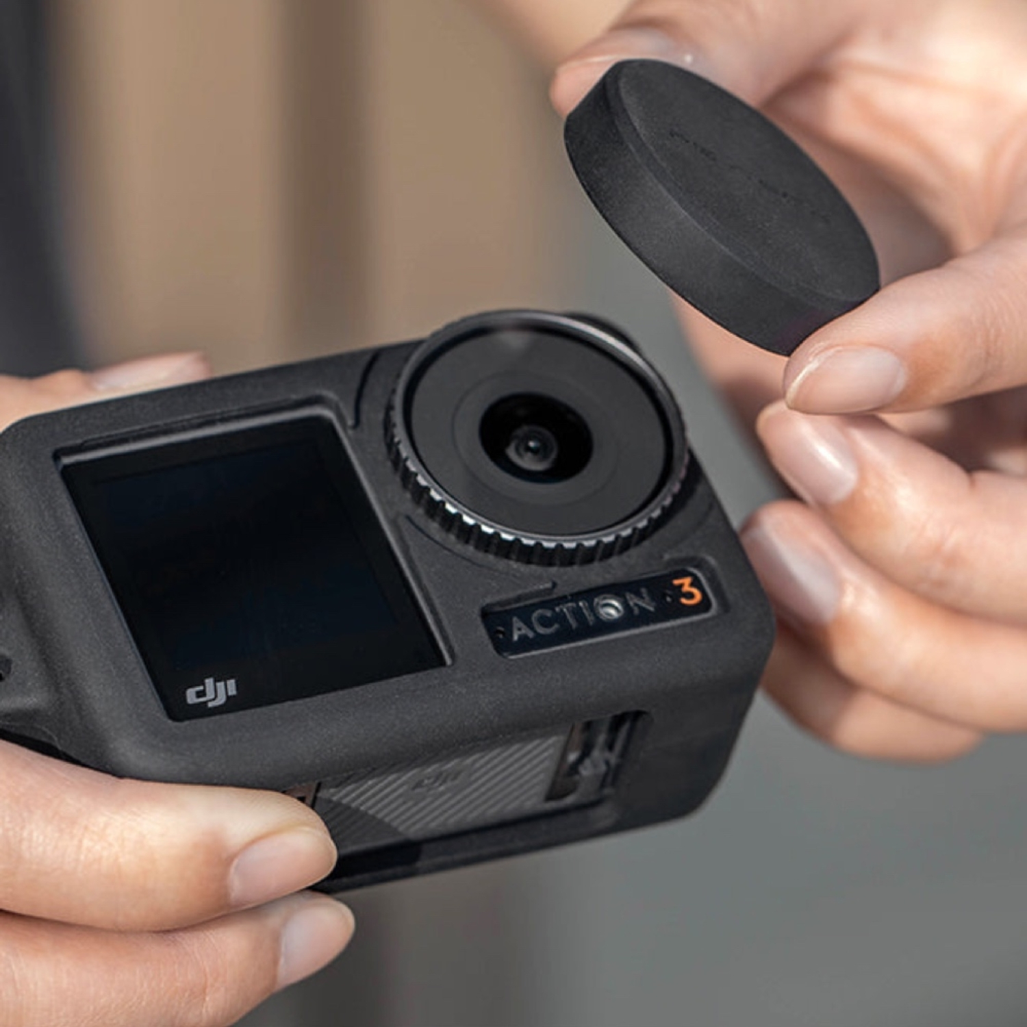 PGYTECH OSMO Action Silikon Gummihülle (Black)