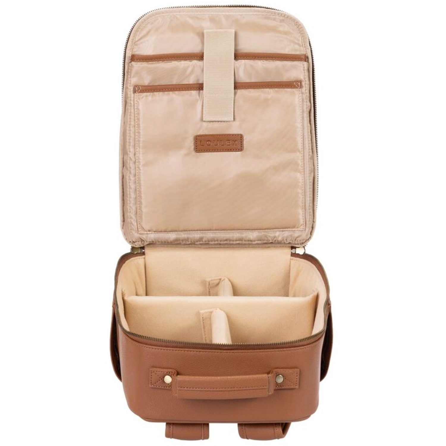 LOULEX Fotorucksack Mini Bag 13,7L braun