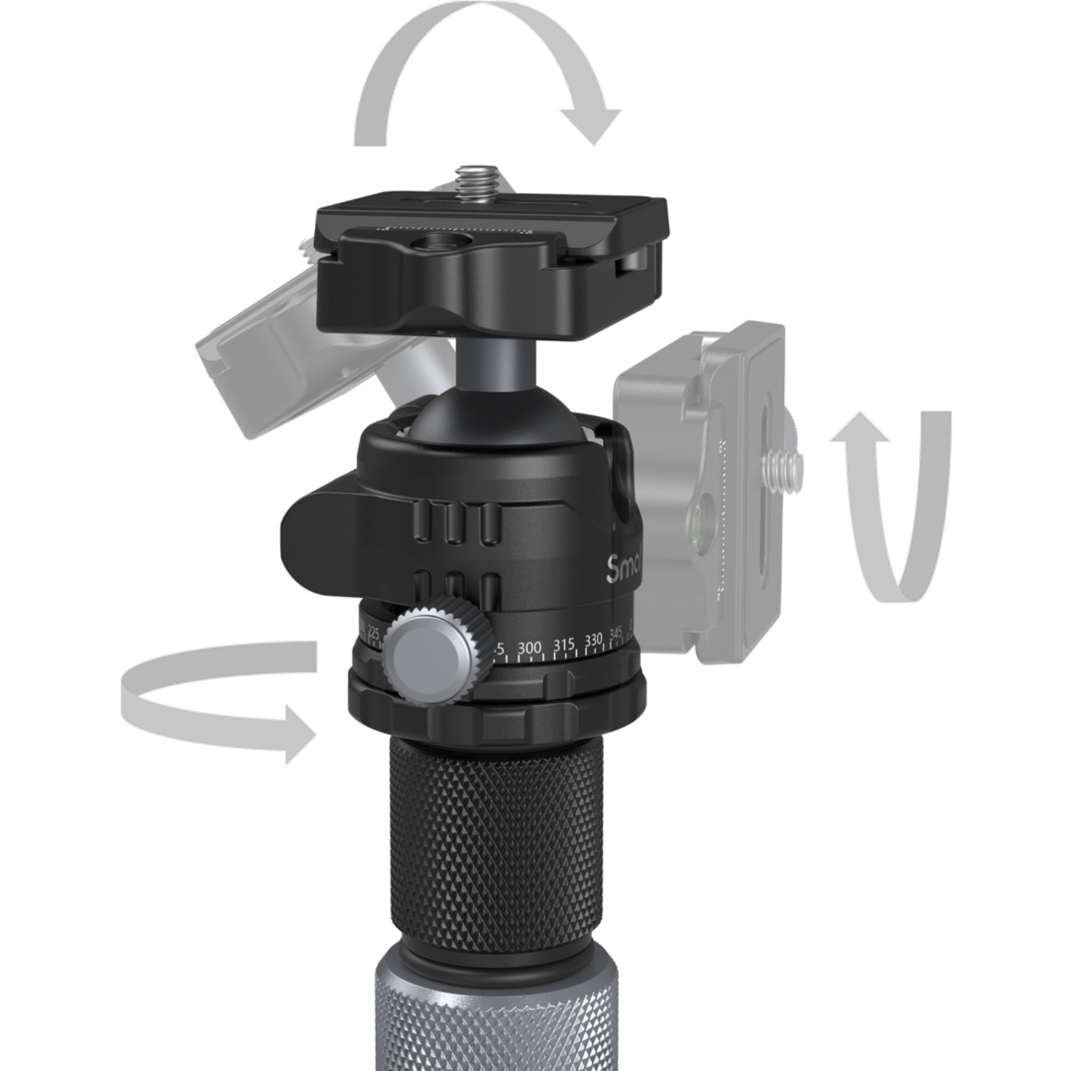 SmallRig Carbon-Stativ mit Mittelsäule AP-20 4059