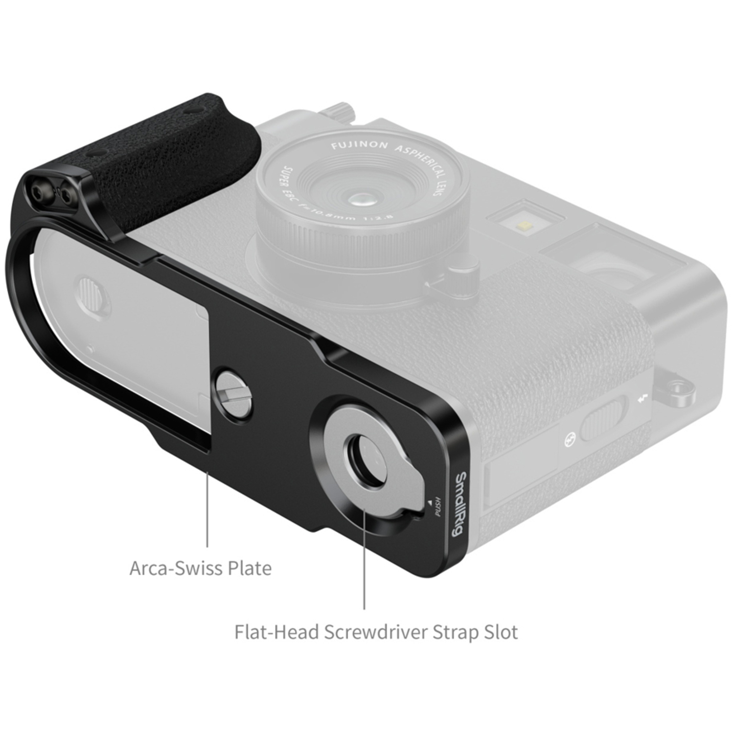 SmallRig L-förmige Montageplatte 5332 schwarz für Fujifilm X half X-HF1