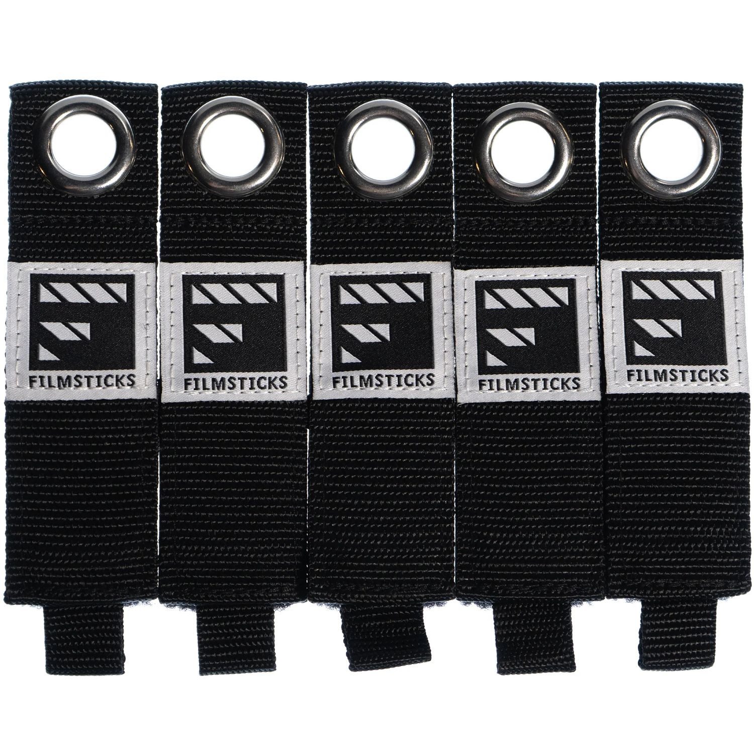 Filmsticks Heavy Duty Hook & Loop Kabelbinder Medium, 5er-Pack