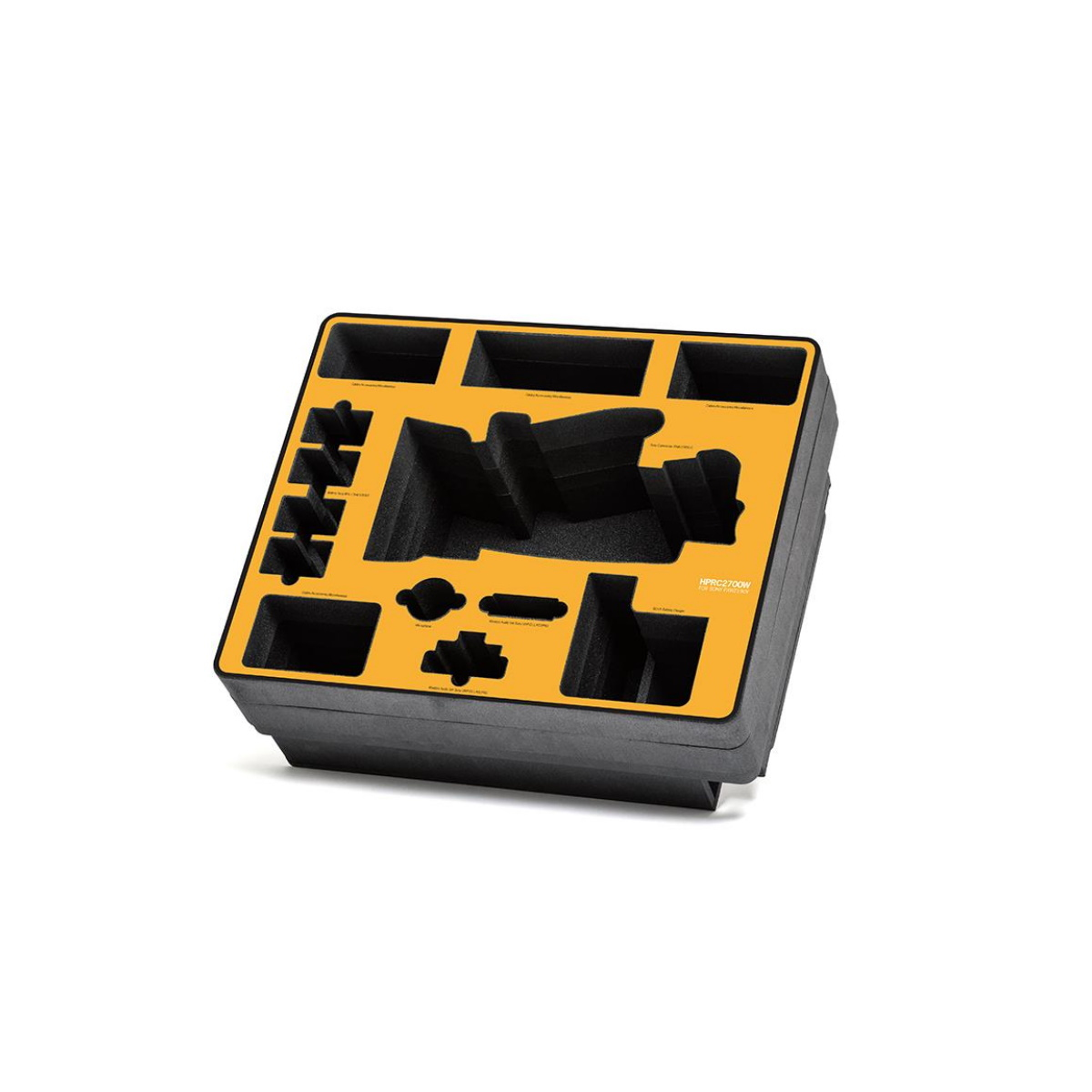 HPRC Schaumstoffeinlage-Set für Sony PXWZ190V für HPRC2700W Koffer