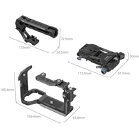 SmallRig Advanced Cage Kit mit Akkuplatte 5590 für Sony FX2