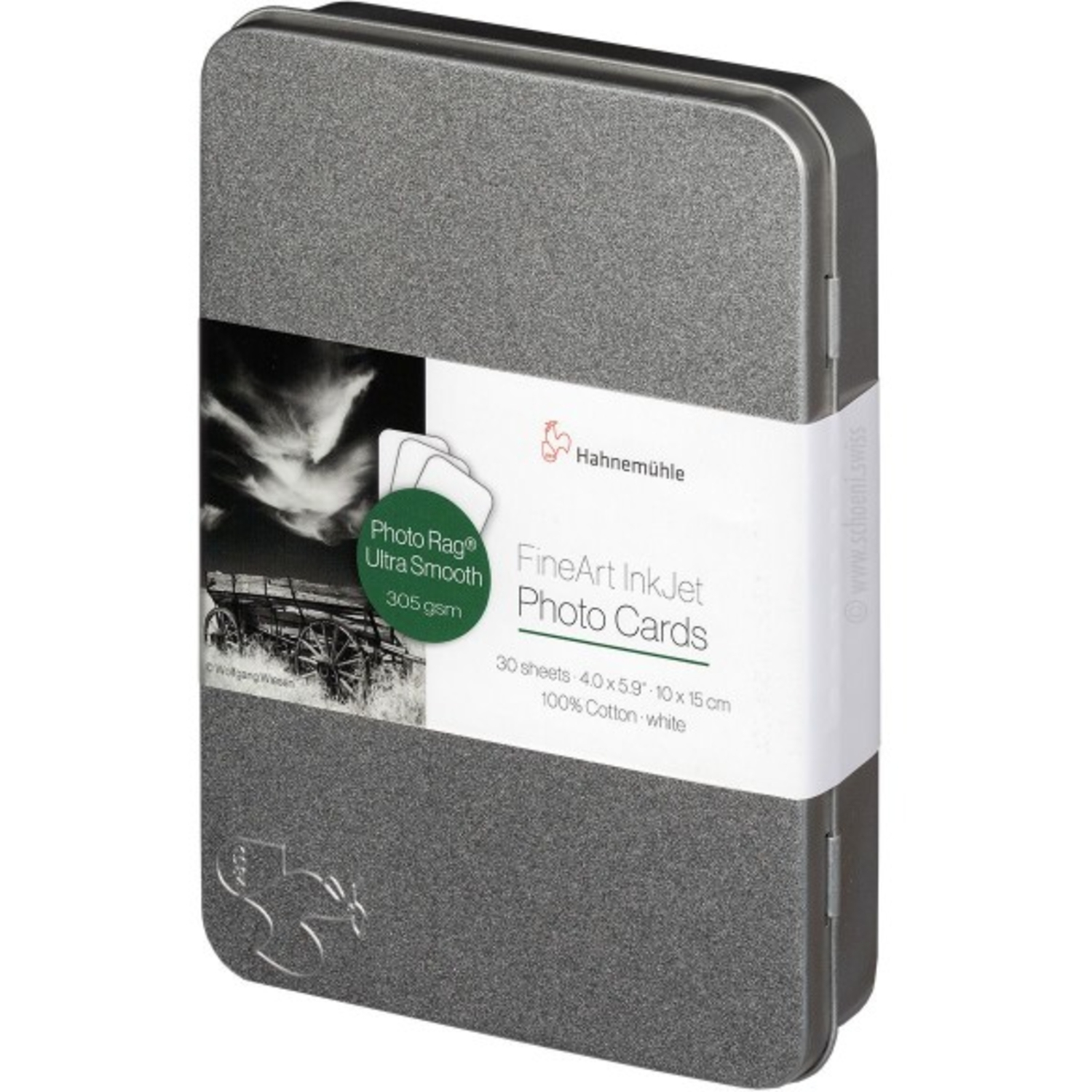 Hahnemühle Photo Rag Ultra Smooth 305g/m² 10x15 30 Fotokarten