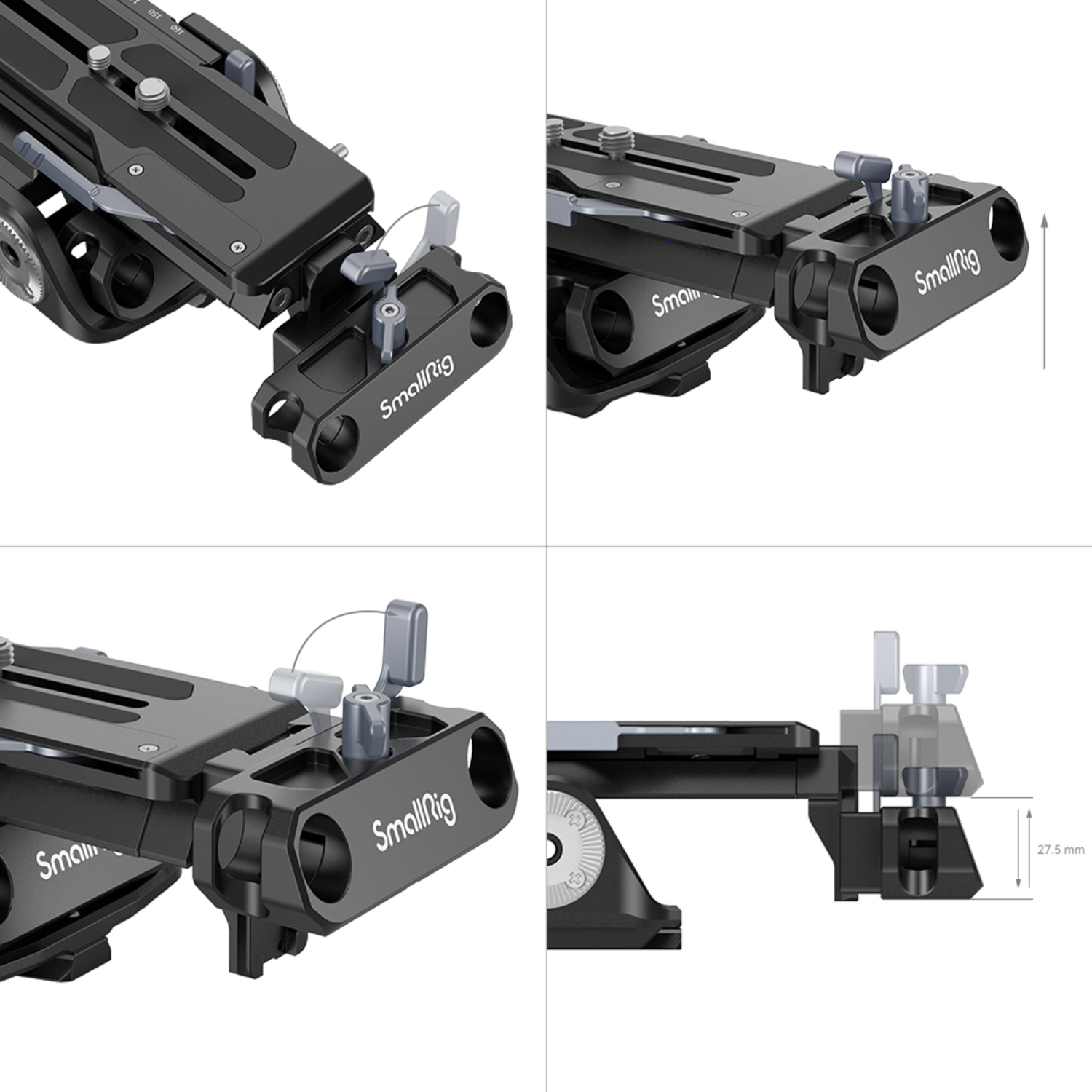 SmallRig Schulterpolster Pro Adapterschiene 2837C 