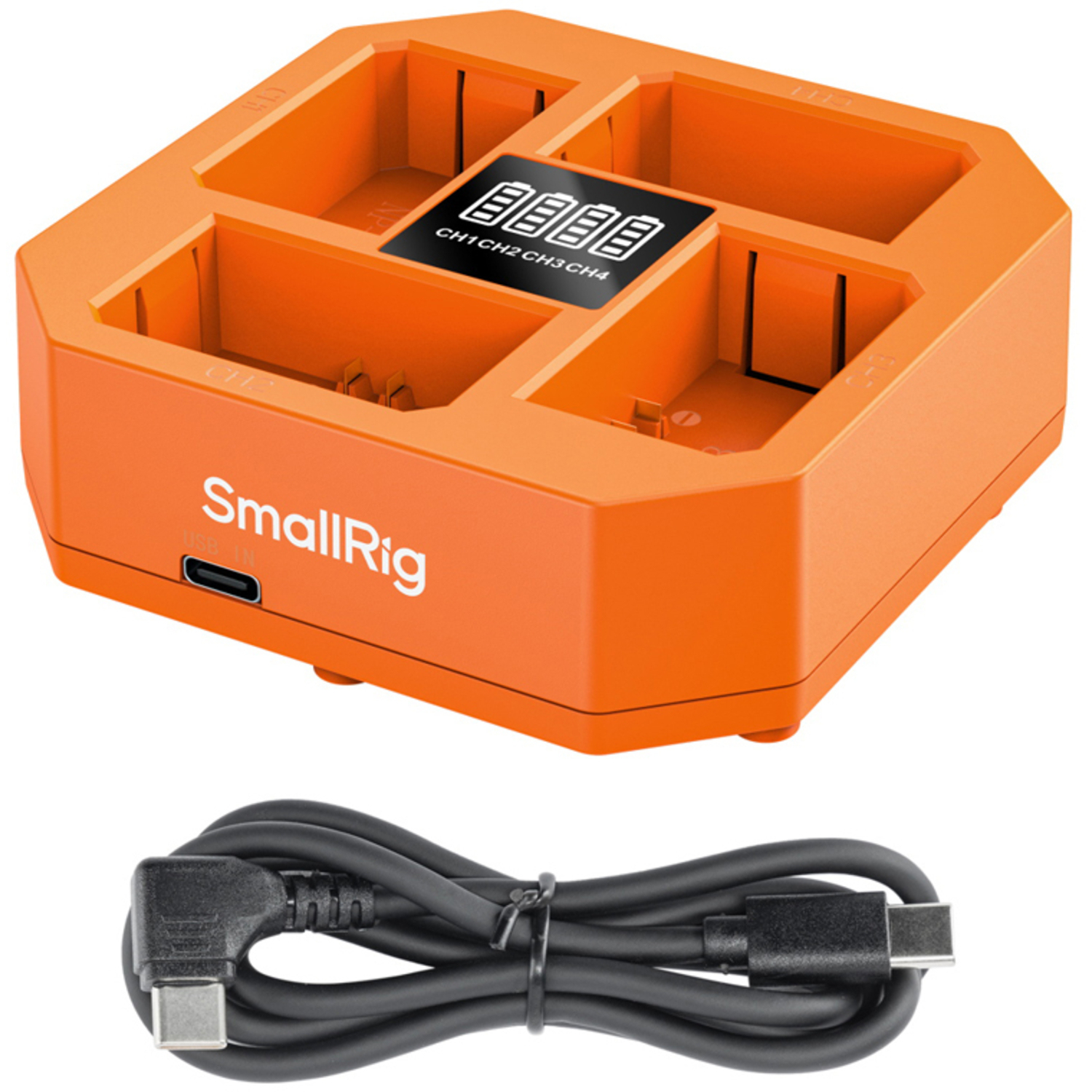 SmallRig 4-Kanalladegerät 4839 für NP-FZ100 Akkus