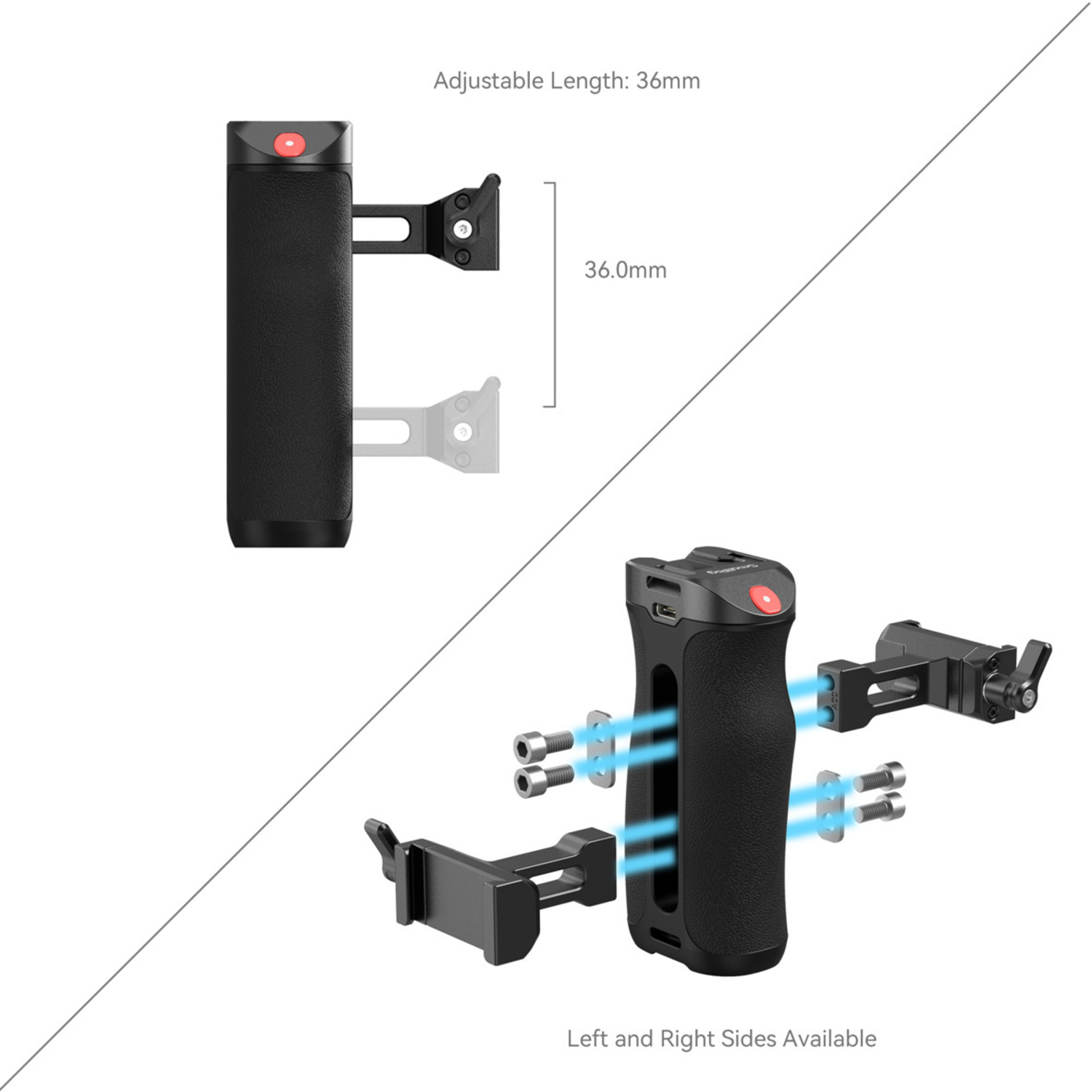 SmallRig Arca-Typ Seitengriff mit Rec Trigger 5694
