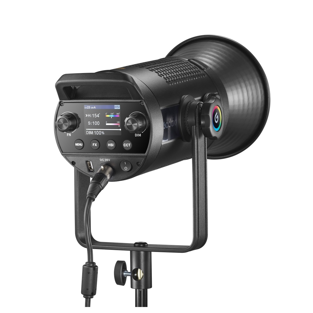 Godox SZ150R - Zoombare RGB LED Leuchte
