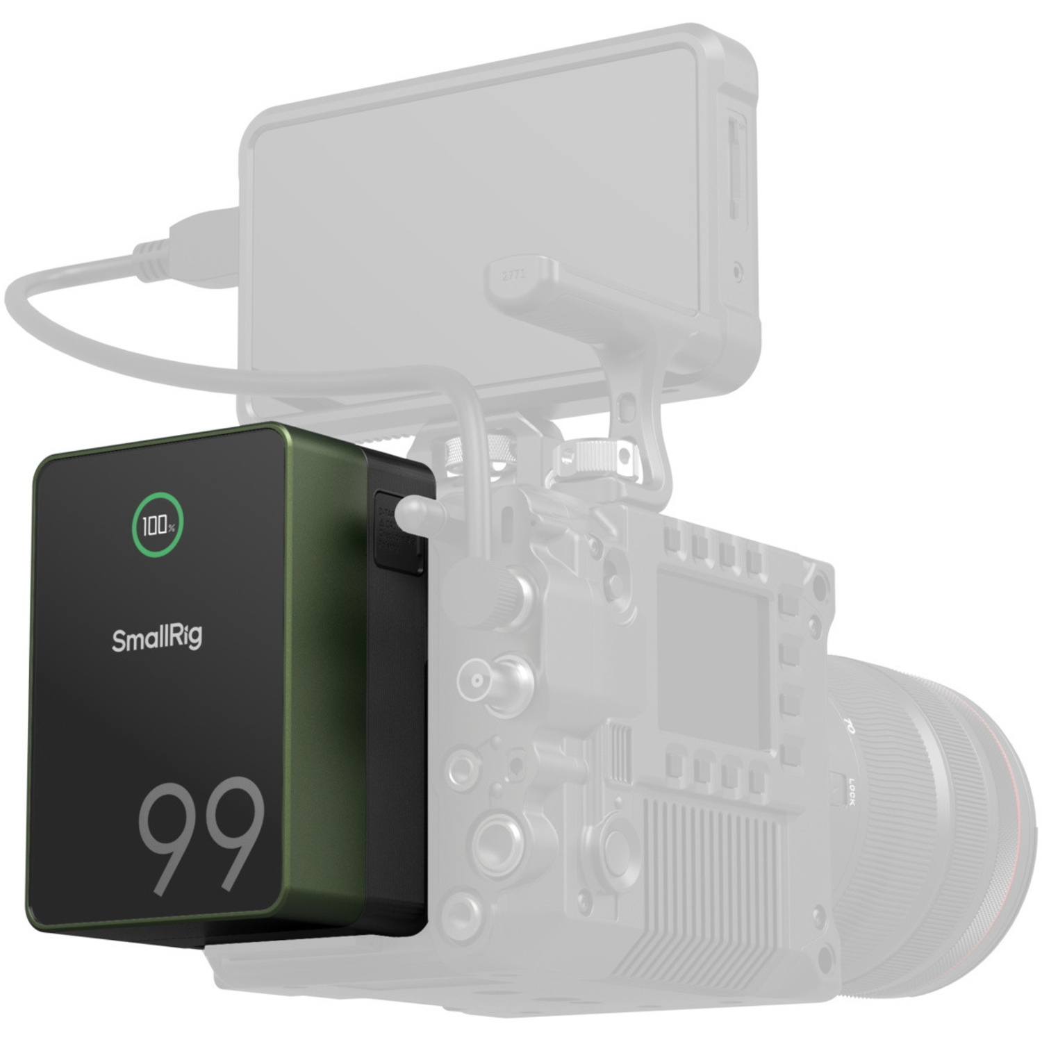 SmallRig Akku VB99 Pro Mini V-Mount 4798 grün