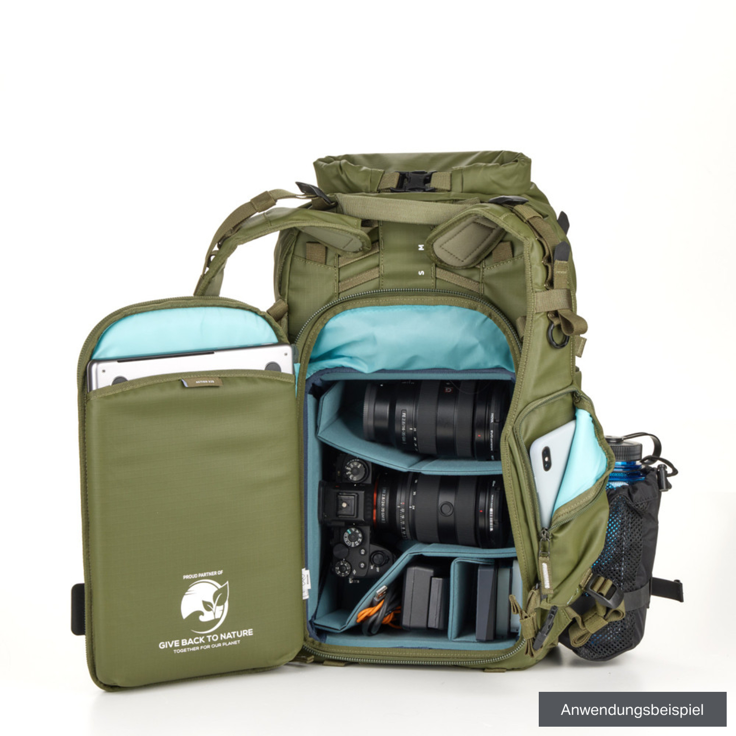 Shimoda Action X25 v2 Starter Kit mit kleiner Mirrorless Core Unit Armee Grün