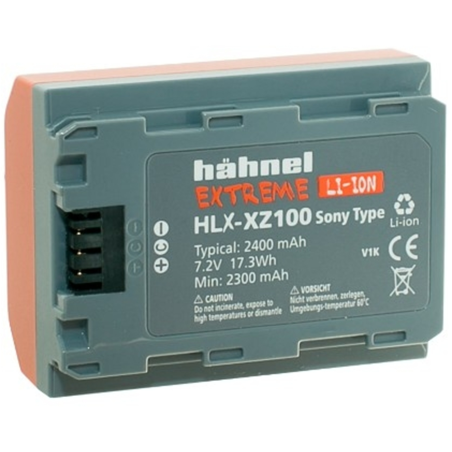 Hähnel Akku HLX-XZ100 für Sony