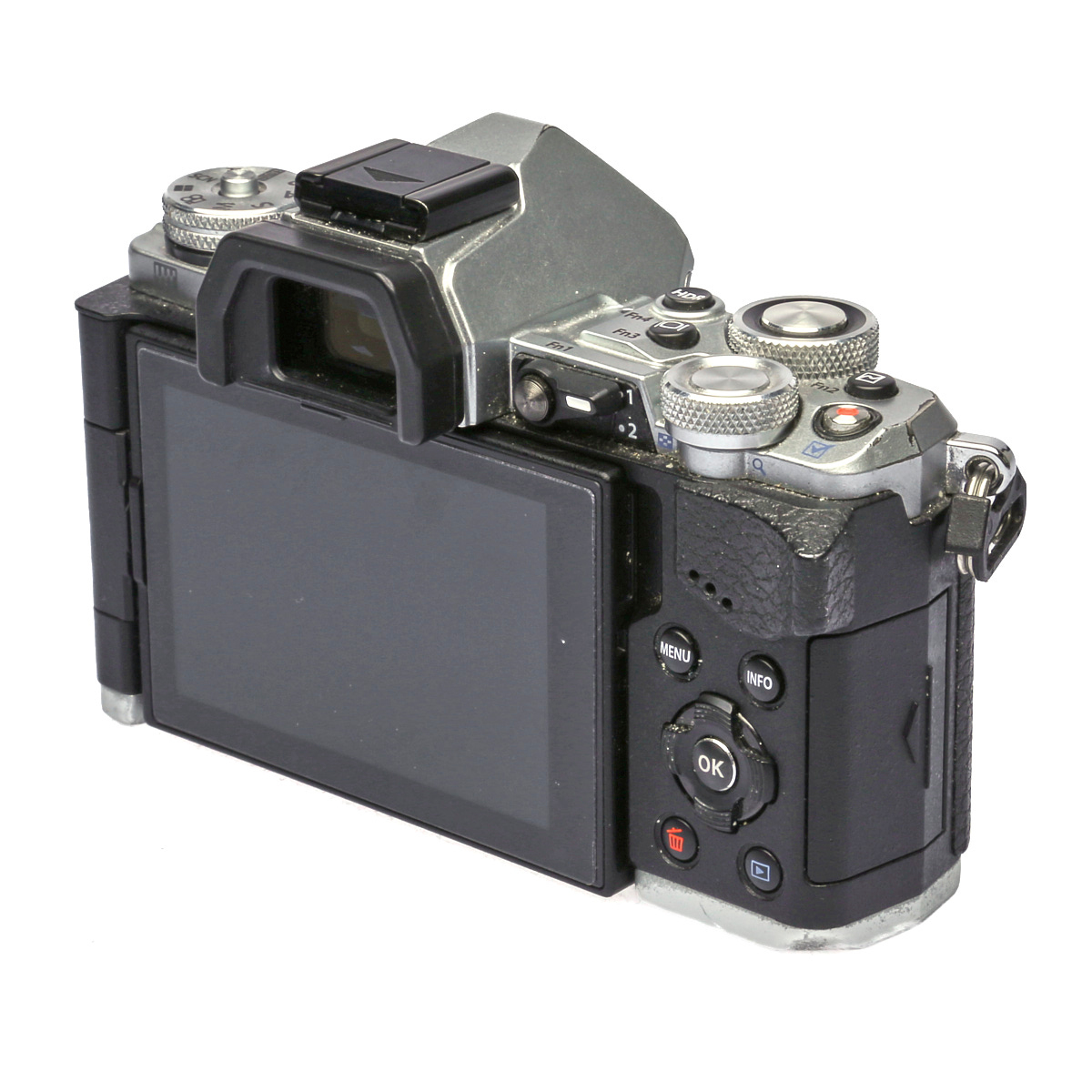 Olympus OM-D E-M5 Mark II silber gebraucht