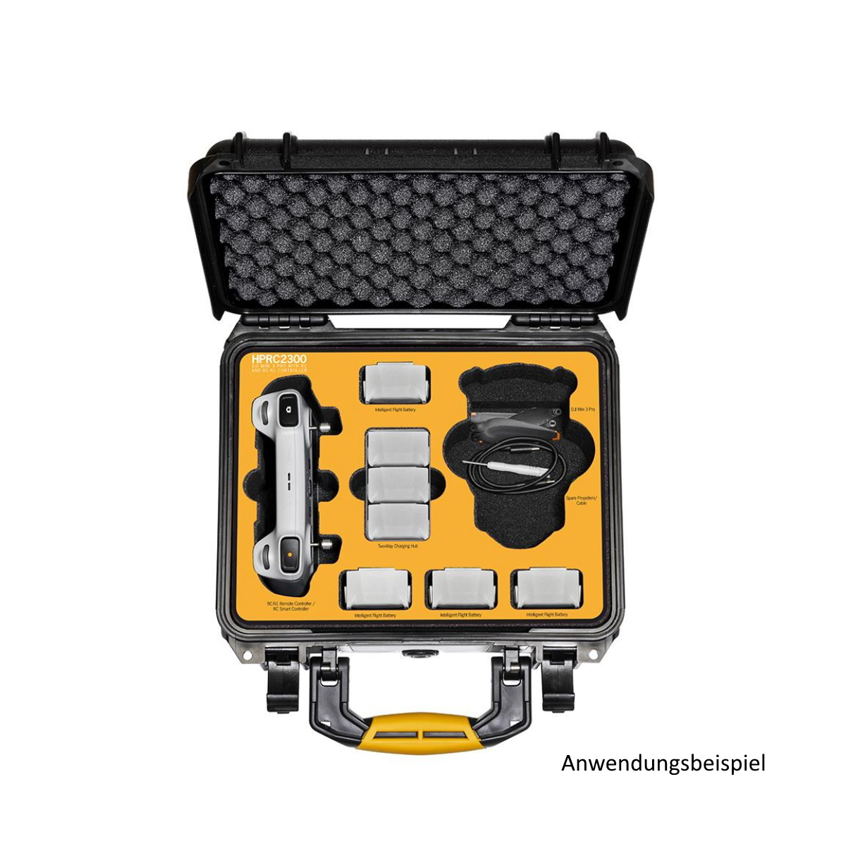 HPRC Koffer HPRC2300 für DJI Mini 3 Pro mit RC Smart oder RC-N1 Controller 