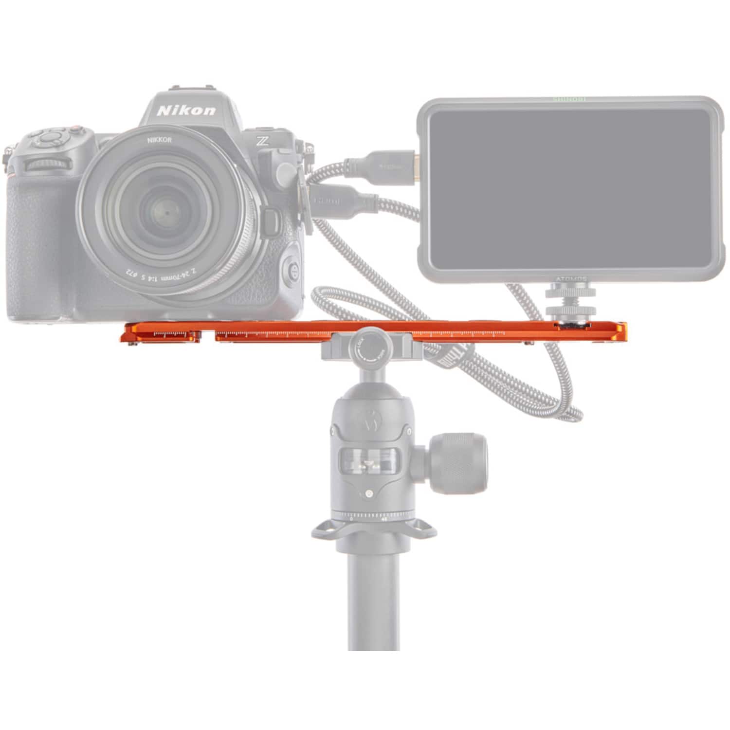 3 Legged Thing QR Ultra Arca-kompatible Langplatte 250mm copper