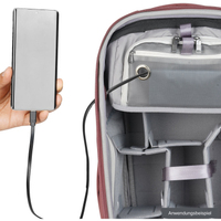 Vanguard Fotorucksack VEO METRO B25L MG 25L burgunder