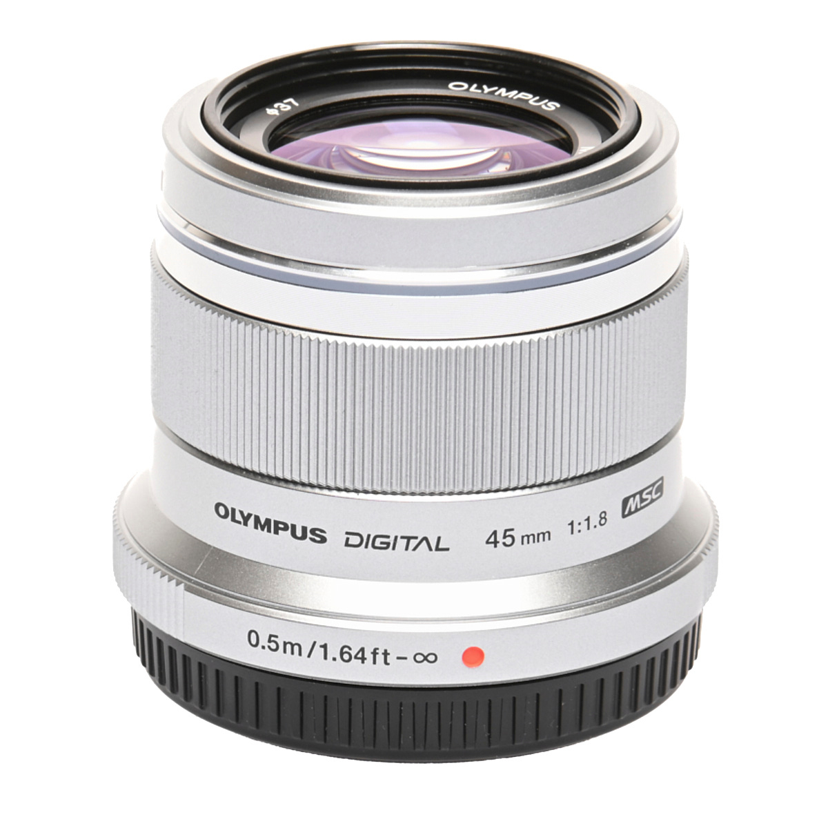 OM System M.Zuiko Digital 45mm F1.8 silber gebraucht