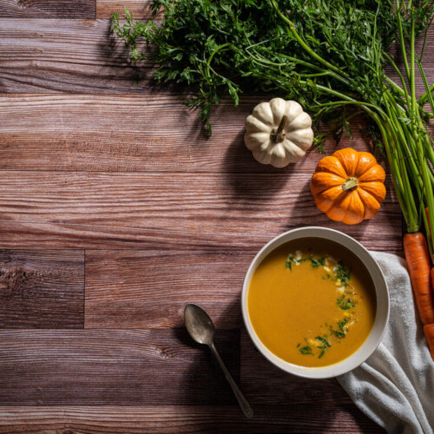 V-Flat World Duo Board Whitewash/Hickory Planks