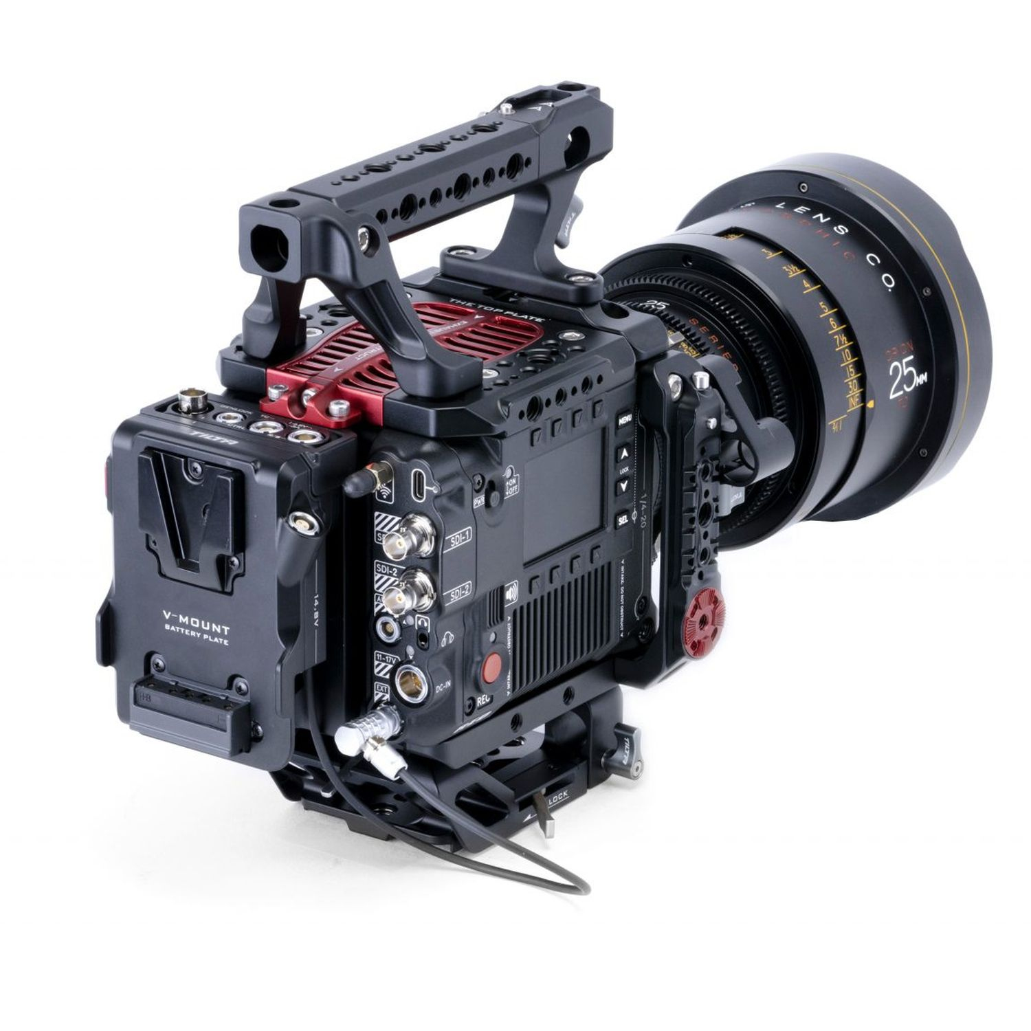 Tilta ESR-T08-B-V Kamerakäfig für die RED V-RAPTOR Advanced Kit Schwarz V-Mount