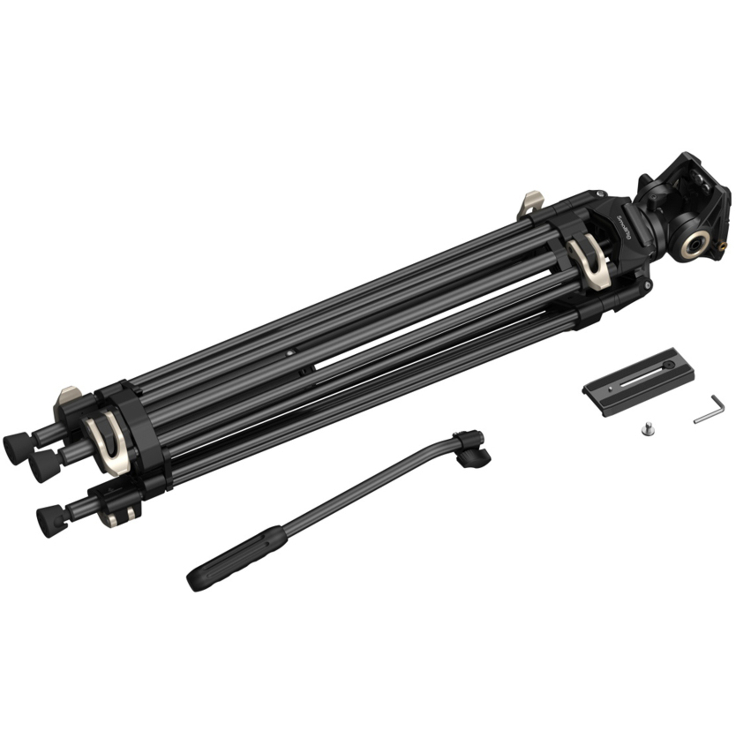 SmallRig Stativ mit Heavy-Duty Fluidkopf AD-01 3751B