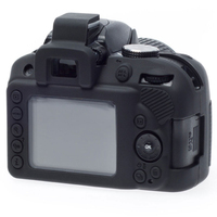 easyCover Schutzhülle für Nikon D3300/3400 Schwarz