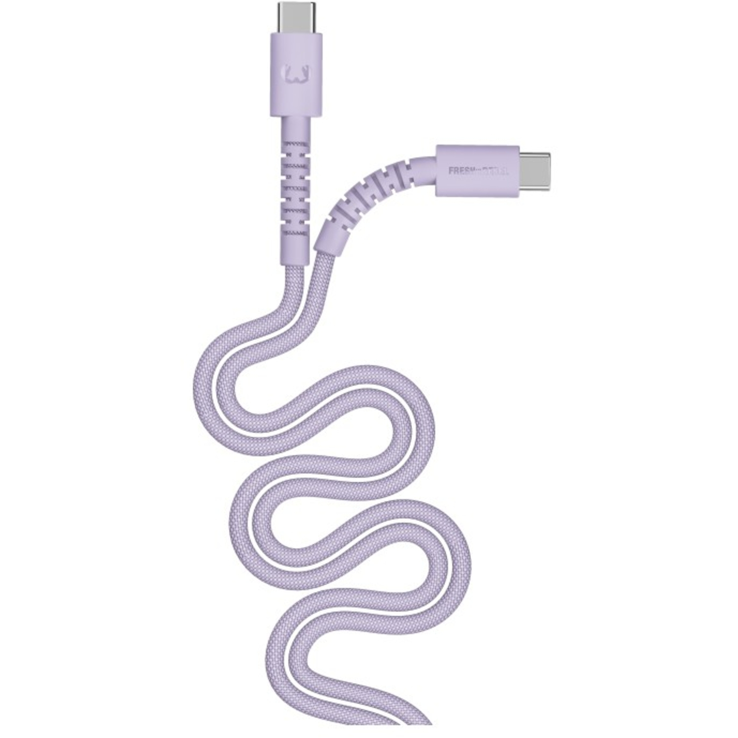 Fresh 'n Rebel Kabel FlexWave USB-C zu USB-C 100W Dreamy Lilac 2m
