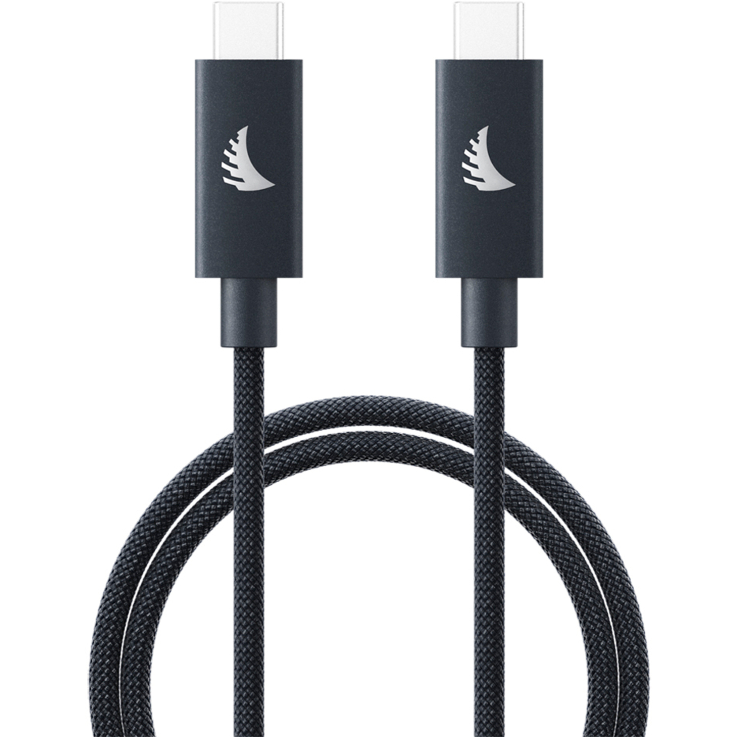 Angelbird Solid Flex USB-C 4.0 Kabel 32cm blaugrau